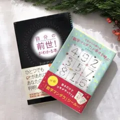 【美品】自分の前世!がわかる本/宇宙からの贈り物「数字マンダラ」が幸せを呼ぶ