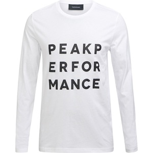 Peak Performance / Ground LS Tee / White / L 【auction by polvere_di_neve】ピークパフォーマンス norrona arc