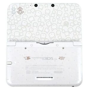 【中古】3DS LL モンスターハンター4 仕様 アイルーホワイト ソフトなし 元箱あり [管理:1350012152]