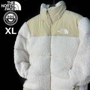 1円～!売切!【正規新品】THE NORTH FACE SHERPA NUPTSE JACKET ダウンジャケット ヌプシ シェルパ モコモコ アウトドア 登山(XL)白 190122