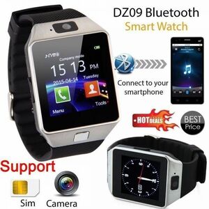 腕時計 海外ブランド 日本語非対応 選べる3色 スマートウォッチ Android/iOS DZ09 Bluetooth