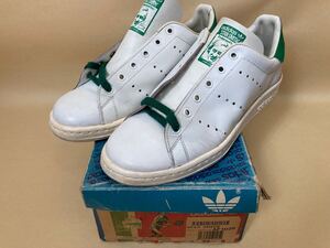 フランス製 アディダス スタンスミス 箱付き オリジナル US6 adidas STAN SMITH 白 ヴィンテージ vintage