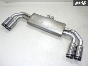 【正規品】REMUS レムス PORSCHE ポルシェ 958 カイエン V8 4.8L ターボ Cat-back エキゾースト 左右4本出し マフラー リアのみ 棚C-9