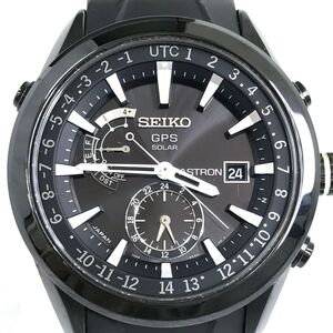 超美品 SEIKO セイコー ASTRON アストロン 腕時計 SBXA011 7X52-0AB0 GPS 電波 ソーラー セラミック ブラック 7Xシリーズ カレンダー 箱付