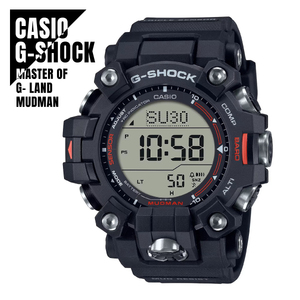 国内正規品 CASIO G-SHOCK Gショック MUDMAN マッドマン タフソーラー 世界6局電波受信 防塵・防泥 GW-9500-1JF 腕時計 メンズ ★新品