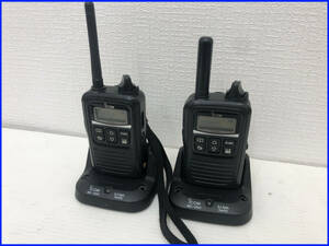 【2台セット】ICOM 無線LAN トランシーバー【IP100H】アイコム インカム 充電器/マイク/ACアダプター/ベルトクリップ付き (在庫残8セット)