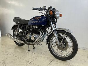 16-8.不動車 CB400F 408cc 青 クランキング確認済!部品多数欠品で現状販売.要修理整備.レストアベース/輸入新規.国内未登録/豊橋市/3F0Y