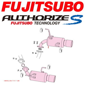 FUJITSUBO オーソライズSマフラー 4BA-SK5フォレスター R2/10～