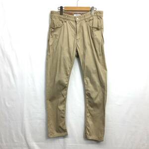 JZ0145★nonnative DWELLER 5P JEANS DROPPED FIT C/P PIQUE STRETCH★2★ベージュ系 ￥22800- ノンネイティブ ストレッチピケパンツ