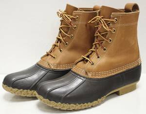 L.L.Bean ビーンブーツ◆26cm相当◆レディースUS8M◆超美品◆USA製◆エルエルビーン◆ガムシュー◆USA購入