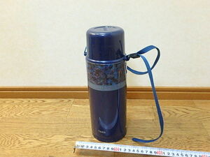 s105kd　中古　レトロ　タイガー魔法瓶　EXPERT　コップ　水筒　TIGER　昔の水筒　コップタイプ
