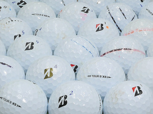 Bランク BRIDGESTONE GOLF TOUR B XS 2022年モデル ホワイト系混合 200個セット