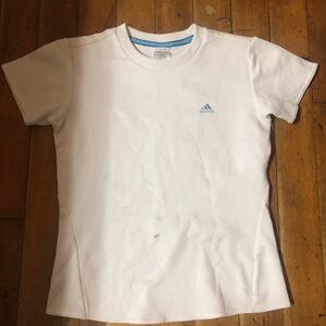 送料無料 adidas アディダス レディース半袖Tシャツ Mサイズ 速乾 #10906 BB