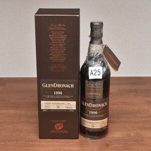 A25 グレンドロナック 1996年 18年 シングルカスク Glendronach Single Cask Whisky 1995 Vintage