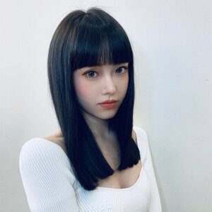 ウィッグ セミロング フル ウィッグ 自然 小顔 耐熱 女装 ストレート かつら mzm779