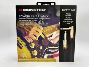 MONSTER CABLE MONSTER ROCK 12FT/3.6M 未使用品 モンスターケーブル ギター ベース 楽器