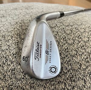 titleist タイトリスト　VOKEY ボーケイ　スピンミルド　希少ロブウェッジ単品 Lw 60° 08° DG WEDGE ウェッジフレックス　バンカー一発！