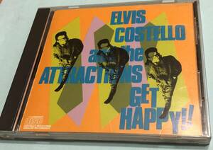 ★☆送料無料　CD　エルヴィス・コステロ　ELVIS　COSTELLO　Get Happy!! ☆★