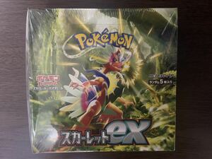 【新品未開封シュリンク付】ポケモンカード スカーレットex box 1円〜