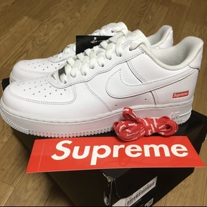 新品 未試着 26cm SUPREME NIKE AIR FORCE 1 LOW SP White シュプリーム ナイキ エア フォース 1 ホワイト 白 CU9225-100 AF1