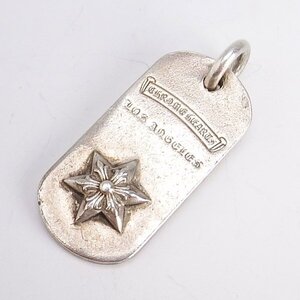 CHROME HEARTS RAISED STAR DOGTAG クロムパーツ ドッグタグ ネックレストップ