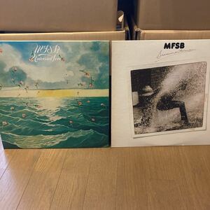 MFSB LPレコード　まとめて　2枚セット　universal Love summer time ソウル　R&B ディスコ