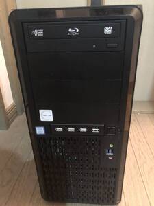 爆速　自作　水冷　CORE i5 8400 32GB　SSD500GB+1TB　BD　中古　