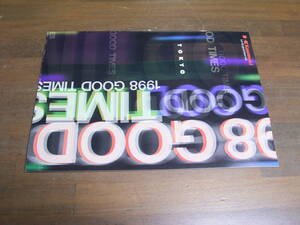 1998　カワサキ　東京モーターショー　パンフレット