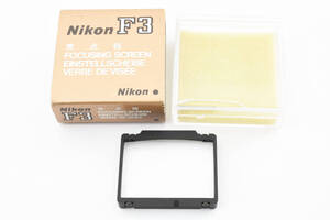 元箱 ケース付★極上美品★Nikon ニコン Focusing Screen Type 方眼スプリット式 F3用 フォーカシング スクリーン (4189)