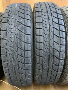 バリ溝　スタッドレス2本セット　ブリヂストン BLIZZAK VRX 145/80R13