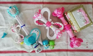 1円～　スイートプリキュア♪　ヒーリングチェスト　ラブギターロッド　ファンタスティックベルティエ　ミラクルベルティエ　バンダイ　　