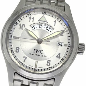 IWC SCHAFFHAUSEN IW325108 フリーガーUTC スピットファイア 自動巻き メンズ _807834