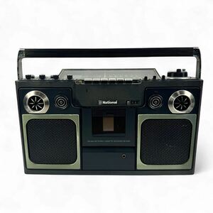 【昭和レトロ】ヴィンテージ national 松下電器産業 AM/FM STEREO CASSETTE RECORDER/RS‐4300/ラジカセ 4Speakers system 希少 レア