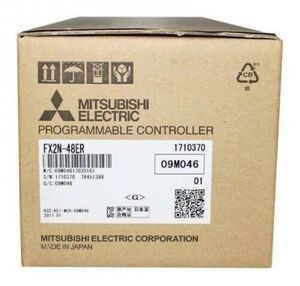 ★Ｔ番号領収書★新品 MITSUBISHI/三菱 PLC FX2N-48ER 【６ヶ月保証】