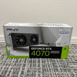 【新品未開封】PNY GeForce RTX 4070 SUPER