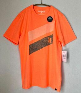 ☆新品☆Hurley ICON SLASH PT ハーレー　Tシャツ　US・Sサイズ　ネオンオレンジ