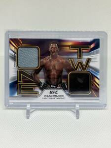 100枚限定 ジャレッド キャノニア 2020 Topps UFC Jared Cannonier