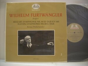 ● ドイツ盤 LP FURTWANGLER / MOZART SYMPHONIE NR.39 HAYDN SYMPHONIE NR.88 フルトヴェングラー モーツァルト ハイドン ◇r40826