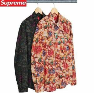 【新品未使用】【送料無料】 supreme 2018AW acid flower shirts シャツ シュプリーム 花柄 フラワー 窪塚洋介