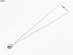 送料無料 TIFFANY＆Co. ティファニー ハートモチーフ ネックレス 925 刻印 シルバー アクセサリー K478NH