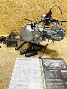 B6◆希少！ヨシムラ　フルチューンエンジン　キャブレター　説明書、配線付き！88ccモンキー　12V◆ゴリラ　ダックス　シャリー　Z50J AB27