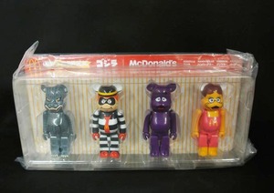 BE@RBRICK ゴジラ vs マクドナルド 150% 4PCS SET