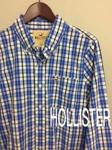 ◎▼ ホリスター HOLLISTER 長袖 シャツ 服 ファッション メンズ