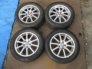 ST SPORT TECHNIC16インチアルミホイルタイヤ4本 16×61/2JJ ET47 PCD112 5穴 205/55R16