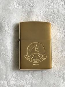 ZIPPO ジッポー ジッポ オイルライター 1994年製 ソリッドブラス　solid brass US NAVY ATKRON ONE ONE FIVE アメリカ海軍部隊章 未使用品