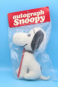 Dead Stock70s Autograph Snoopy Doll/スヌーピー サイン人形/ヴィンテージ/178928849