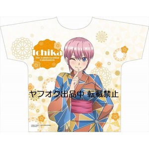 新品 五等分の花嫁 フルグラフィックTシャツ 中野一花 浴衣ver.