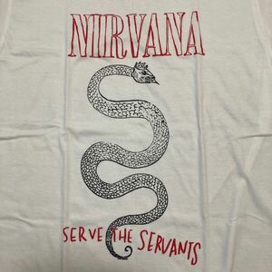 ★ニルヴァーナ★NIRVANA★serve the servants★SUB POP★グランジ★Tシャツ★ハート★スネイク★