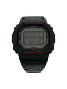 CASIO◆ソーラー腕時計・G-SHOCK/デジタル/BLK