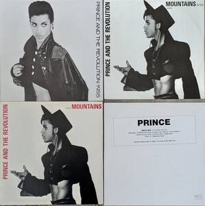 レコードまとめて4枚セットPRINCE プリンス / KISS / MOUNTAINS /MEGA-MIX / 12inch